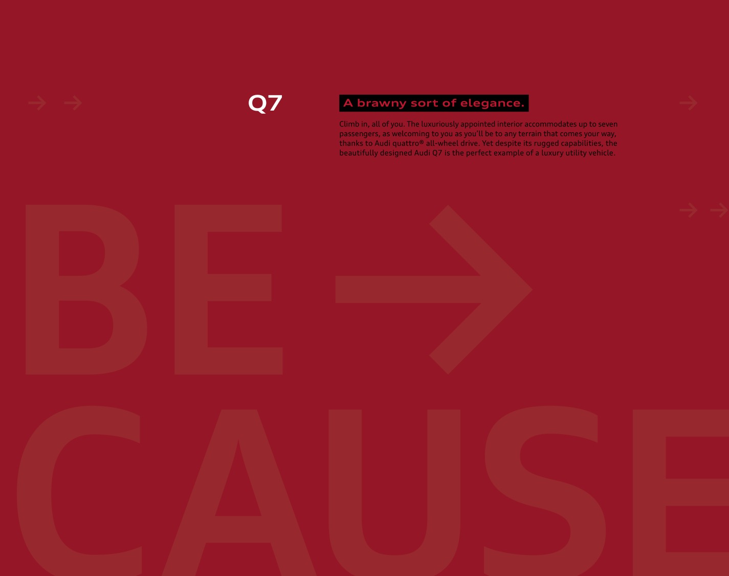 2014 Audi Q7 Brochure Page 9